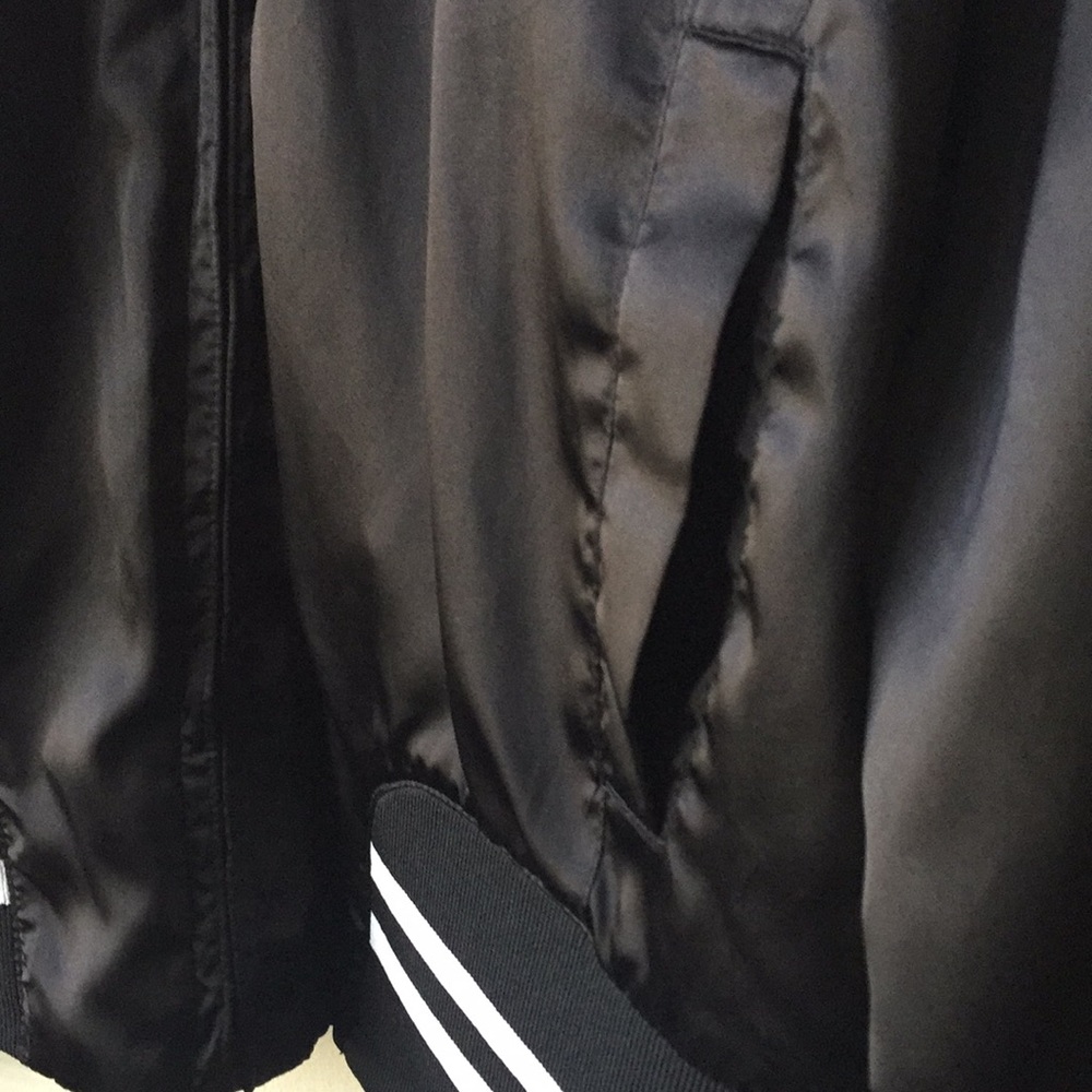 Sean Jean mesh panels crop bomber jacket - Picture 5 of 5